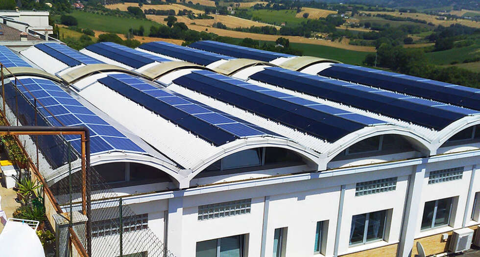Lavaggio impianti fotovoltaici Marche